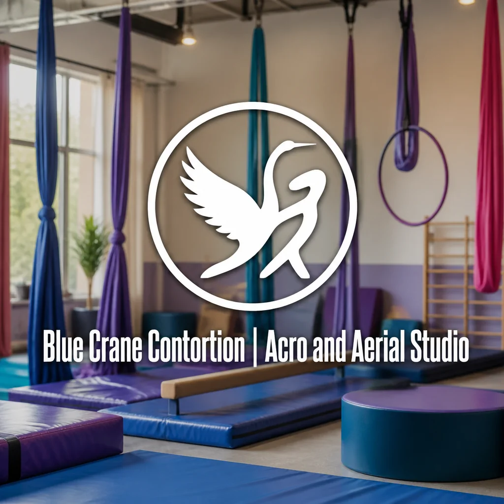 Blue Crane Contortion | Acro and Aerial Studio