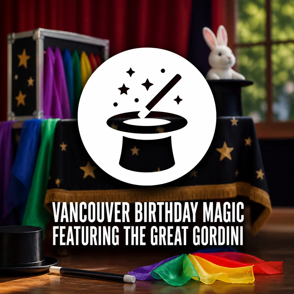 Vancouver Birthday Magic featuring The Great Gordini